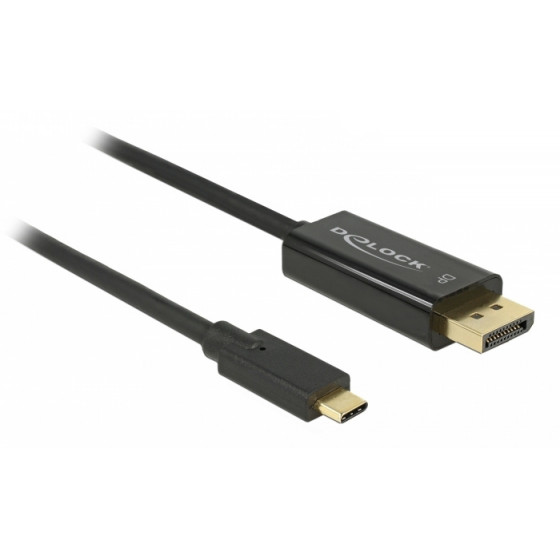 DELOCK ������� USB-C �� DisplayPort DP Alt Mode 4K 2m ����� - (85256)