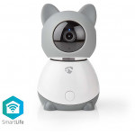 NEDIS SmartLife Indoor Camera Wi-Fi Full HD 1080p Pan tilt - (WIFICI30CGY)