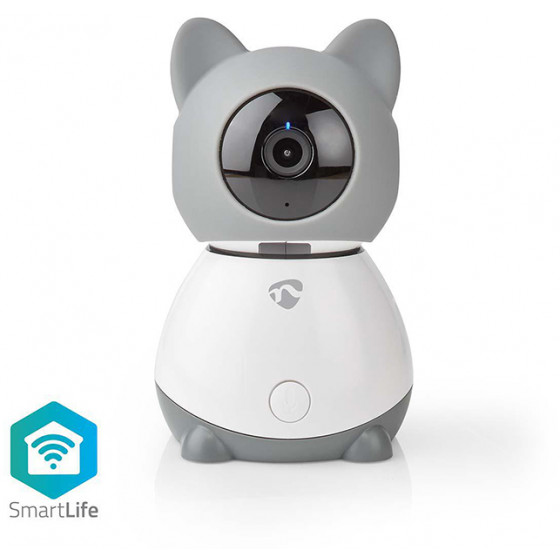 NEDIS SmartLife Indoor Camera Wi-Fi Full HD 1080p Pan tilt - (WIFICI30CGY)