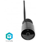 NEDIS SmartLife Outdoor Camera Wi-Fi Full HD 1080p IP65 - (WIFICO40CBK)