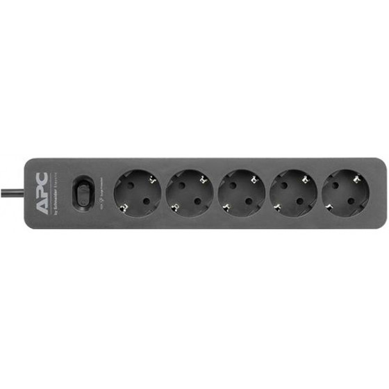 APC Essential SurgeArrest 5 Outlet Black 230V - (PME5B-GR)