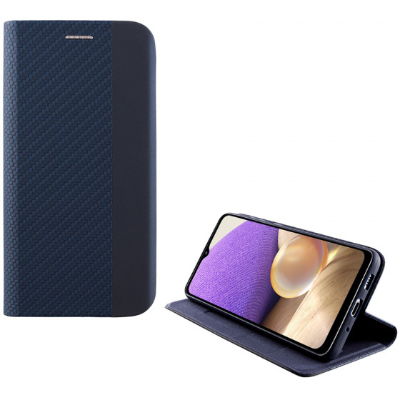 IDOL 1991 ���� SAMSUNG A32 5G A326 ELITE ANTI-RFID BOOK STAND BLUE - (5205308282102)