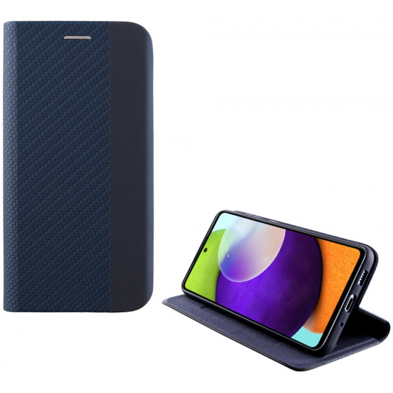 IDOL 1991 ���� SAMSUNG A52 5G A526 ELITE ANTI-RFID BOOK STAND BLUE - (5205308287732)