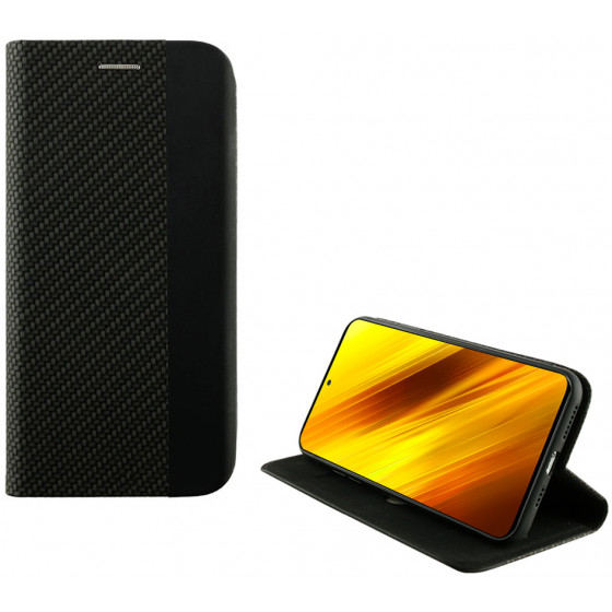 IDOL 1991 ���� XIAOMI POCO X3 ELITE ANTI-RFID BOOK STAND BLACK - (5205308287756)