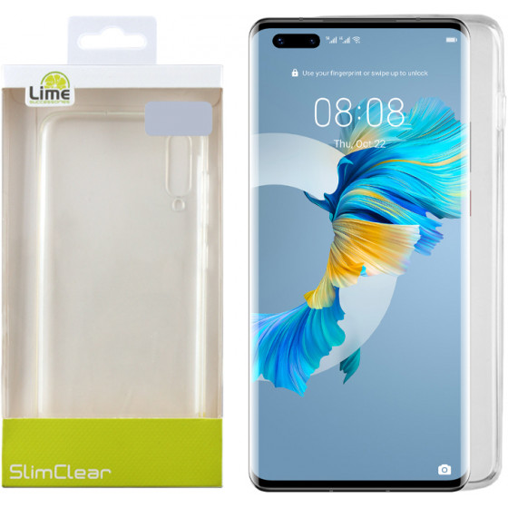 LIME SUCCESSORIES ���� HUAWEI MATE 40 PRO SLIMCLEAR TPU CAMERA GUARD ������� - (5205308281594)