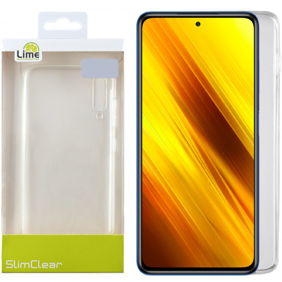 LIME SUCCESSORIES ���� XIAOMI POCO X3 SLIMCLEAR TPU CAMERA GUARD ������� - (5205308281648)