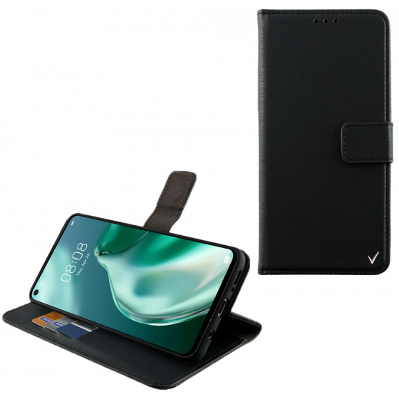 VOLTE-TEL ���� HUAWEI P40 LITE 5G ALLURE MAGNET BOOK STAND CLIP BLACK - (5205308287442)