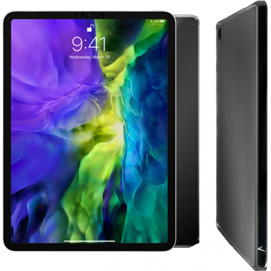 VOLTE-TEL ���� IPAD PRO 11 2020 / IPAD PRO 11 2021 SILICON DELUXE TPU CAMERA GUARD BLACK - (5205308287879)