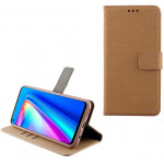 VOLTE-TEL ���� REALME 7 ALLURE MAGNET BOOK STAND CLIP GOLD - (5205308281860)