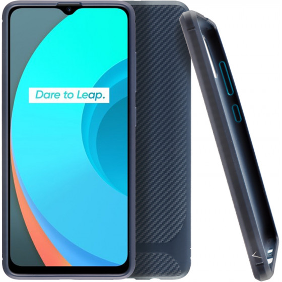 VOLTE-TEL ���� REALME C11 CARBON RUGGED CAMERA PROTECTIVE BLUE - (5205308286445)