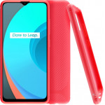 VOLTE-TEL ���� REALME C11 CARBON RUGGED CAMERA PROTECTIVE RED - (5205308286452)