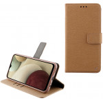 VOLTE-TEL ���� SAMSUNG A12 A125 ALLURE MAGNET BOOK STAND CLIP GOLD - (5205308280610)