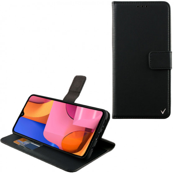 VOLTE-TEL ���� SAMSUNG A20s A207 ALLURE MAGNET BOOK STAND CLIP BLACK - (5205308272585)