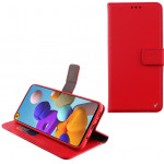 VOLTE-TEL ���� SAMSUNG A21s A217 ALLURE MAGNET BOOK STAND CLIP RED - (5205308268298)