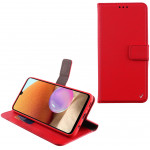 VOLTE-TEL ���� SAMSUNG A32 4G A325 ALLURE MAGNET BOOK STAND CLIP RED - (5205308287558)