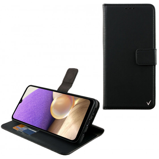 VOLTE-TEL ���� SAMSUNG A32 5G A326 ALLURE MAGNET BOOK STAND CLIP BLACK - (5205308281907)