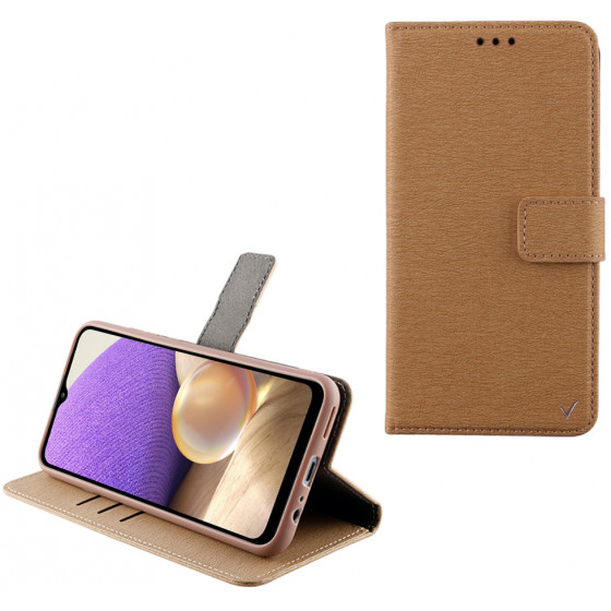 VOLTE-TEL ���� SAMSUNG A32 5G A326 MAGNET BOOK STAND CLIP GOLD - (5205308281914)