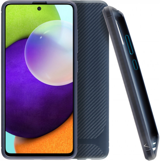 VOLTE-TEL ���� SAMSUNG A52 A526 CARBON RUGGED CAMERA PROTECTIVE BLUE - (5205308286476)