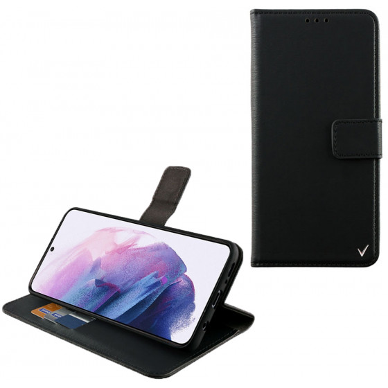 VOLTE-TEL ���� SAMSUNG S21 PLUS 5G G996 ALLURE MAGNET BOOK STAND CLIP BLACK - (5205308281358)