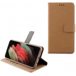 VOLTE-TEL ���� SAMSUNG S21 ULTRA 5G G998 ALLURE MAGNET BOOK STAND CLIP GOLD - (5205308281334)