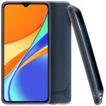 VOLTE-TEL ���� XIAOMI REDMI 9C CARBON RUGGED CAMERA PROTECTIVE ROYAL BLUE - (5205308274213)
