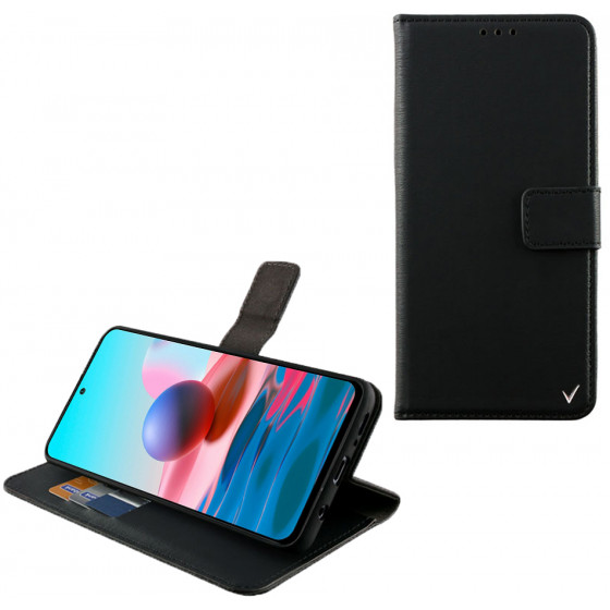 VOLTE-TEL ���� XIAOMI REDMI NOTE 10 4G / NOTE 10S ALLURE MAGNET BOOK STAND CLIP BLACK - (5205308287633)