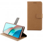 VOLTE-TEL ���� XIAOMI REDMI NOTE 9 5G ALLURE MAGNET BOOK STAND CLIP GOLD - (5205308282034)