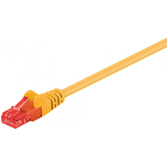 GOOBAY ������� UTP Cat 6 CCA 24AWG PVC 1m ������� - (68438)