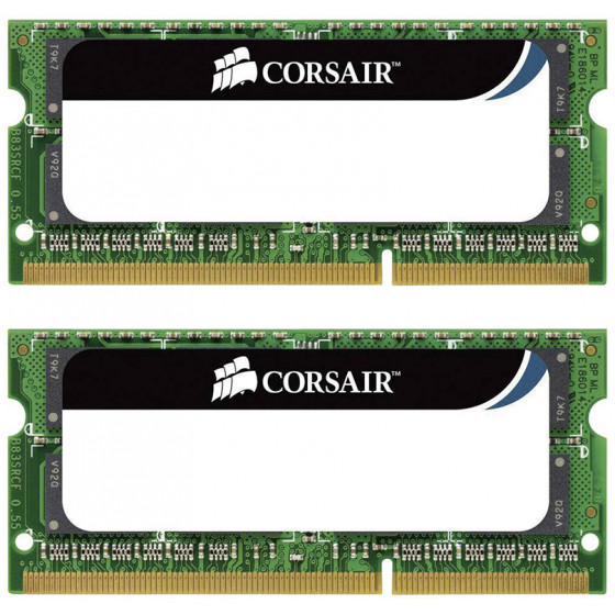 Corsair Memory 8GB 2 x 4GB DDR3 SODIMM Memory - (CMSO8GX3M2A1333C9)