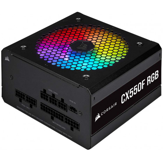 Corsair ����������� CX550F RGB 550 Watt 80 Plus Bronze Fully Modular RGB - (CP-9020216-EU)
