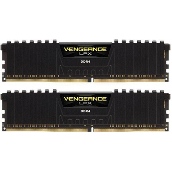 Corsair VENGEANCE LPX 8GB 2 x 4GB DDR4 DRAM 2400MHz Black C14 - (CMK8GX4M2A2400C14)