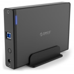 ORICO ��������� ���� ��� 3.5 HDD 7688U3 USB3.0 5Gbps ��� 12TB ����� - (7688U3-EU-BK-BP)