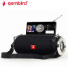 GEMBIRD PORTABLE BLUETOOTH SPEAKER WITH ANTENNA BLACK - (SPK-BT-17)