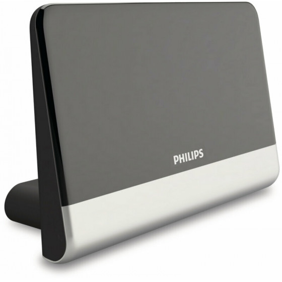 PHILIPS ������ ���������� HDTV/4K/UHF/VHF/FM ���������� ����� �� �������� 48 dB ��� ������ GSM 21x14cm - (SDV6222/GRS)