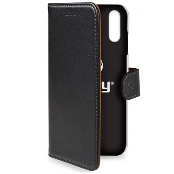 CELLY WALLY BOOK CASE IPHONE X / XS black - (WALLY900)