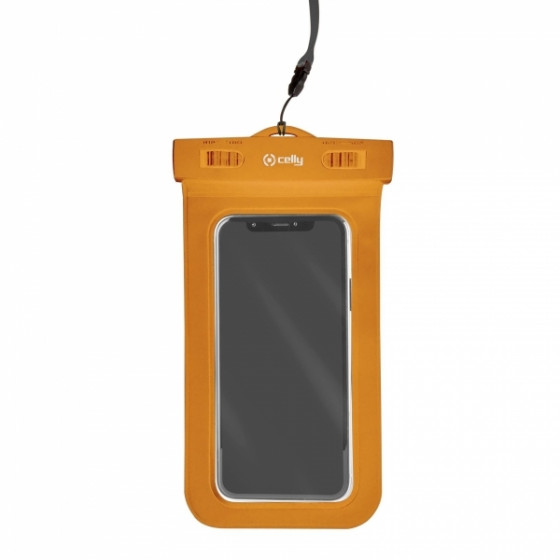 CELLY WATERPROOF SPLASH CASE UP TO orange - (PCSPLASHBAGOR)