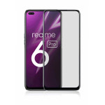 FONEX 3D JAPAN FULL FACE REALME 6 PRO black TEMPERED GLASS - (MOS14643DB)