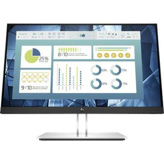 HP E-Series E22 G4 21.5 1920 x 1080 pixels Full HD Black Silver - (9VH72AA)