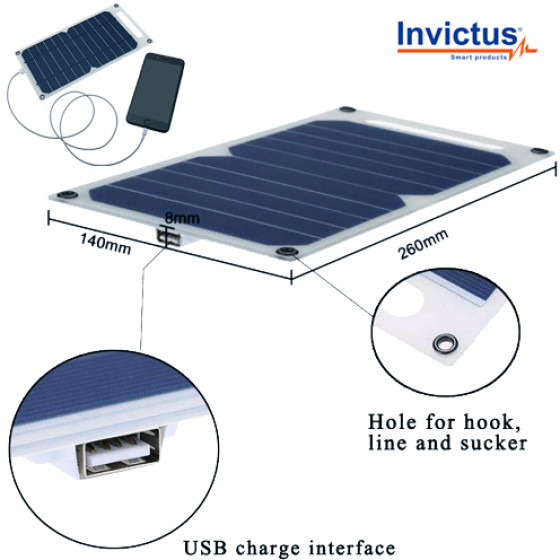 INVICTUS ������� ��������� �� USB 5W - (SRUSB-5)