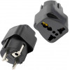 UNIVERSAL ADAPTOR ��� ��� �� ��� �� SCHUKO OEM - (SZ-013)