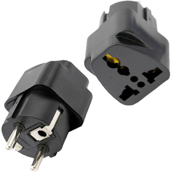 UNIVERSAL ADAPTOR ��� ��� �� ��� �� SCHUKO OEM - (SZ-013)