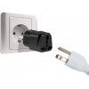 UNIVERSAL ADAPTOR ��� ��� �� ��� �� SCHUKO OEM - (SZ-013)