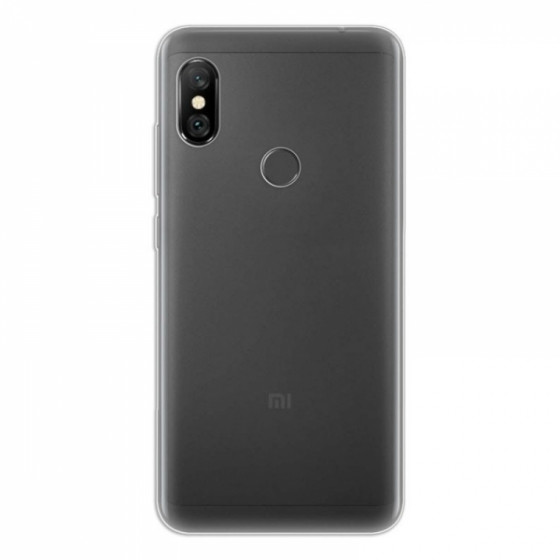4-OK TPU 0.2mm XIAOMI REDMI NOTE 6 PRO trans backcover - (USLN6P)