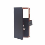 CELLY WALLY BOOK CASE SAMSUNG S21 ULTRA black - (WALLY994)