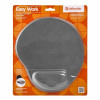 DEFENDER EASY WORK MOUSE PAD size 260x225x5mm grey - (50915)