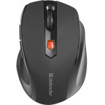DEFENDER WIRELESS OPTICAL MOUSE ULTRA MM-315 Black 6D 800-1600 dpi - (52315)