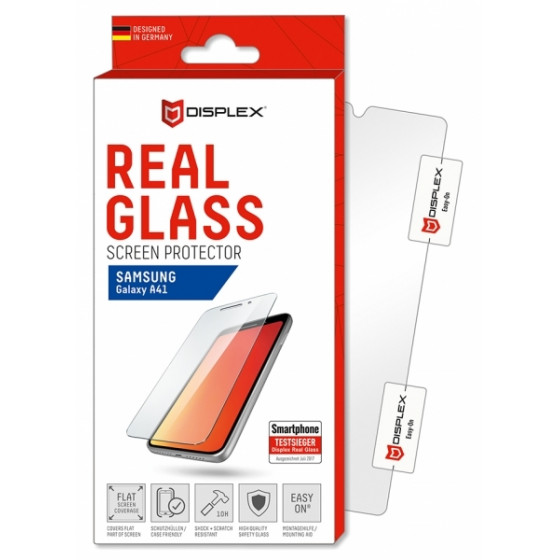 DISPLEX REAL GLASS 2D SAMSUNG A41 - (01262)