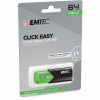 EMTEC ������� ������ 64GB USB 3.2 B110 CLICK EASY green - (ECMMD64GB113)