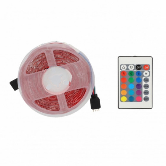 KSIX COLOR LED STRIP RGB 5m REMOTE CONTROL - (BXLEDST5M)
