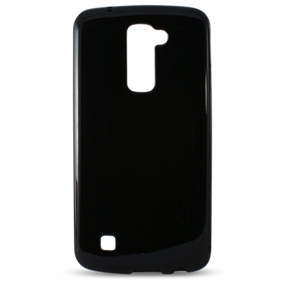 KSIX FLEX TPU LG K10 black backcover - (B4574FTP01)